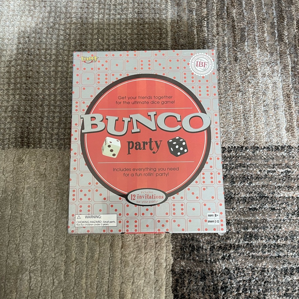 NEW FACTORY SEALED BUNCO PARTY GAME 2004 FUNDEX